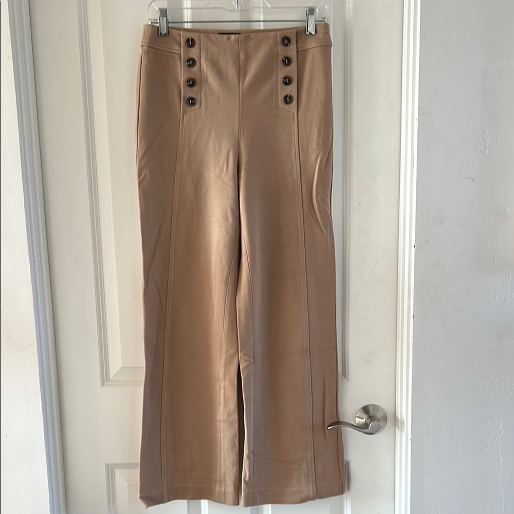 Talbots Classic Vintage style Tan Trousers